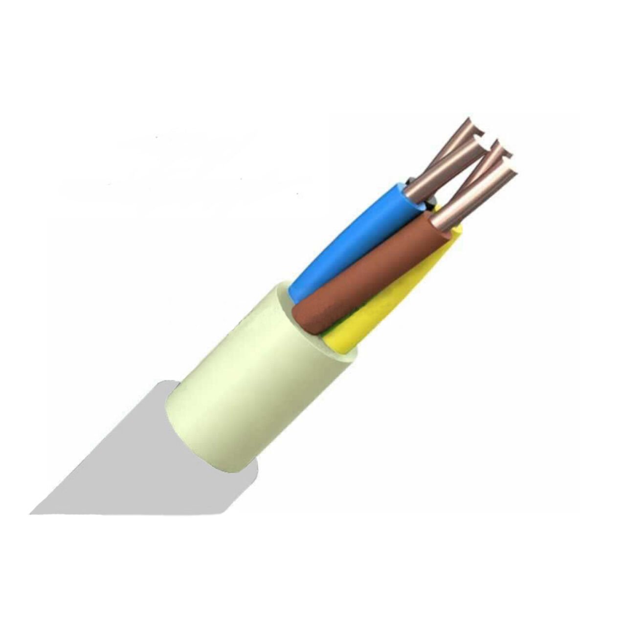 NYM 5x2,5 Öznur Kablo Antigron 100 Metre 05VV-U, 05VV-R